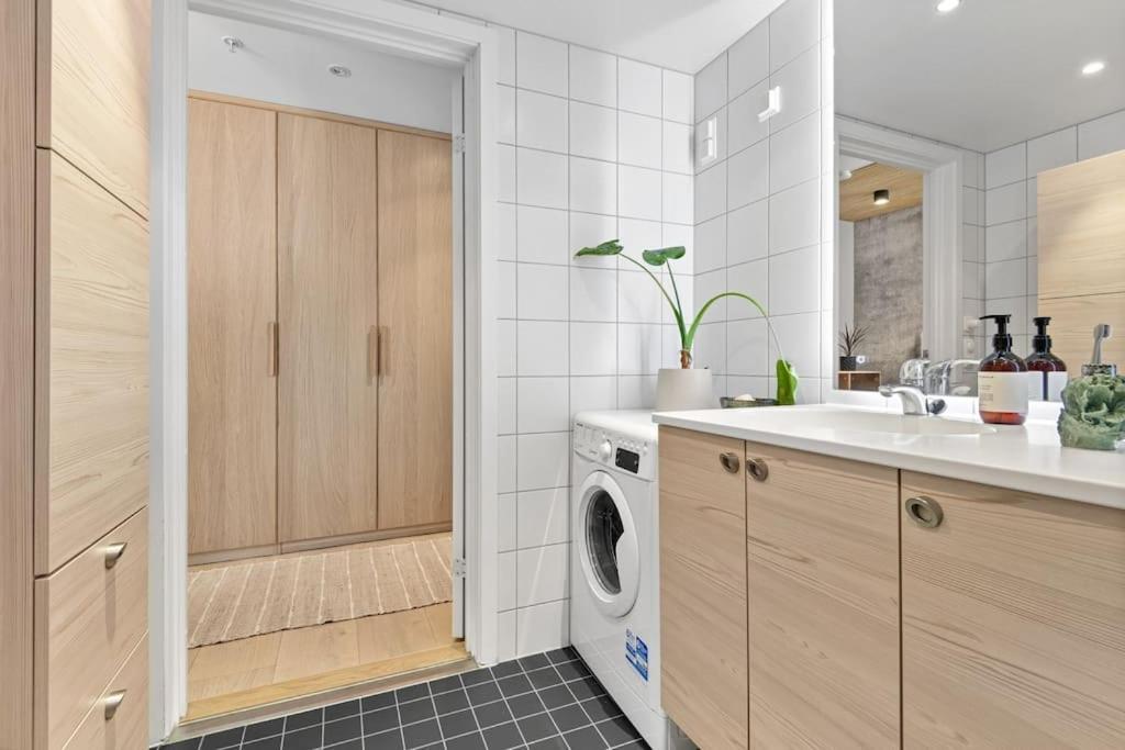 Luxury 2-Bedroom Apartment With Seaview In Oslo City Center Exterior foto
